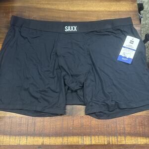 Saxx 3XL Ultra Super Soft Everyday Boxer Brief with BallPark Pouch Blue Relaxed